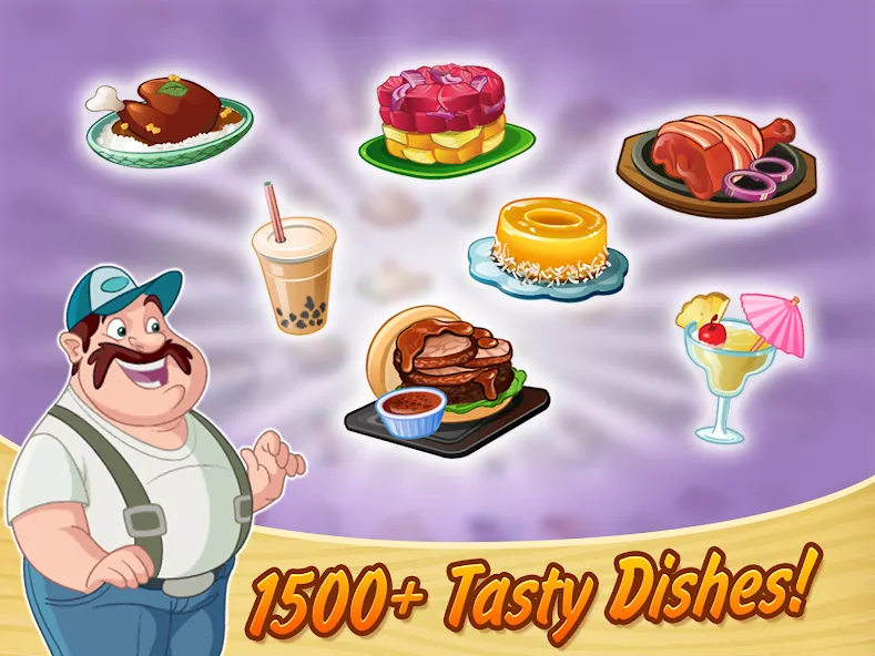 Скачать взлом Kitchen Scramble: Cooking Game (Китчен Скрэмбл)  [МОД Много монет] — полная версия apk на Андроид screen 4
