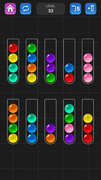 Взлом Ball Sort Puzzle — Color Game  [МОД Unlocked] — полная версия apk на Андроид screen 4