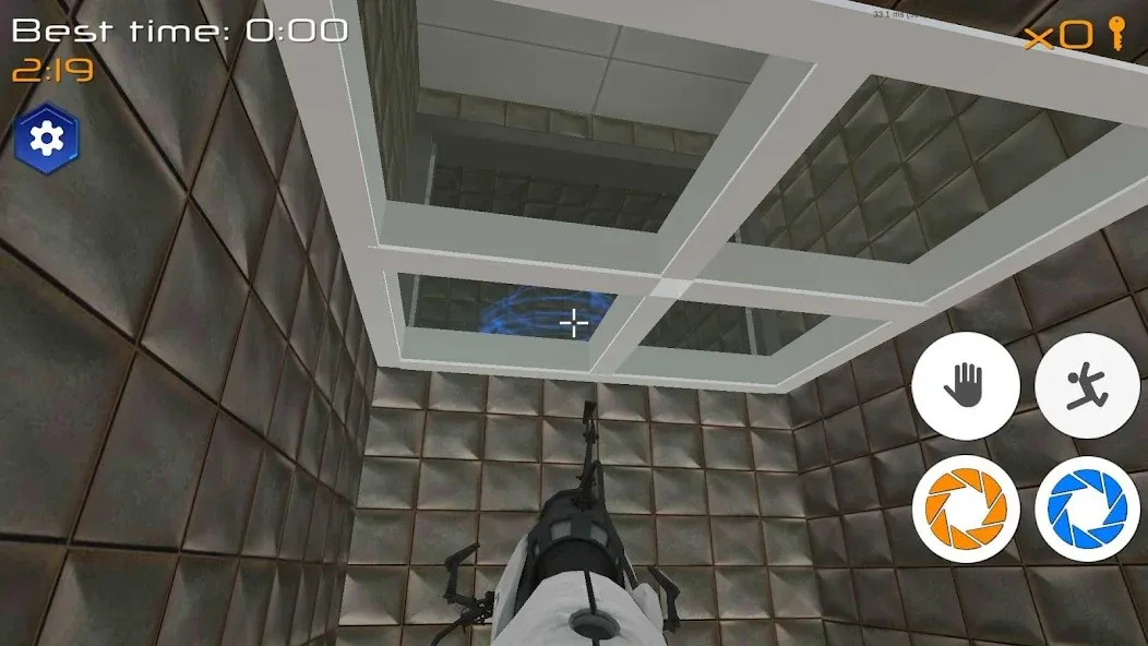 Скачать взломанную Portal Maze 2 game 3D aperture  [МОД Menu] — полная версия apk на Андроид screen 2