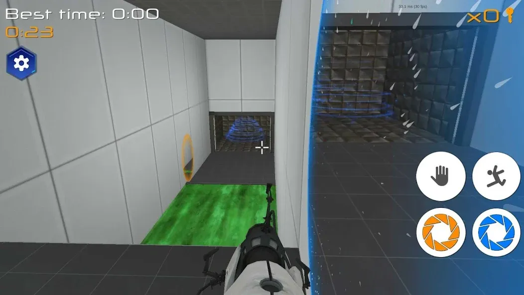 Скачать взломанную Portal Maze 2 game 3D aperture  [МОД Menu] — полная версия apk на Андроид screen 3