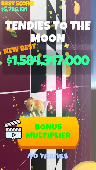 Взломанная Stonks To The Moon (Стонкс ту зе Мун стоки на Луну)  [МОД Бесконечные монеты] — стабильная версия apk на Андроид screen 2