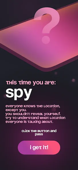 Взлом Spyfall — party game  [МОД Бесконечные деньги] — полная версия apk на Андроид screen 4