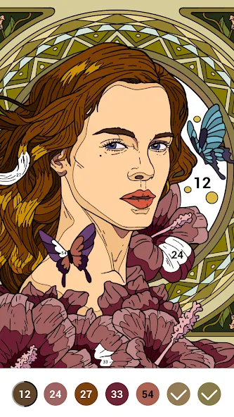 Взлом Casual Color — Color by Number  [МОД Mega Pack] — последняя версия apk на Андроид screen 1