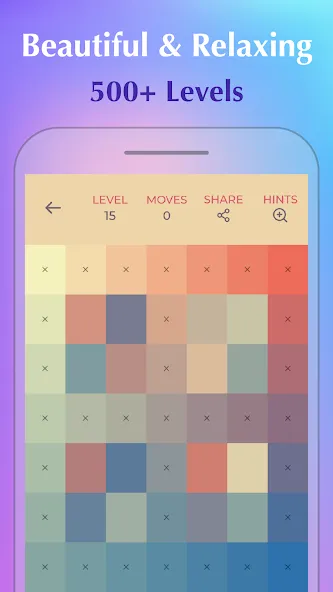 Скачать взлом Color Puzzle:Offline Hue Games  [МОД Бесконечные деньги] — стабильная версия apk на Андроид screen 1