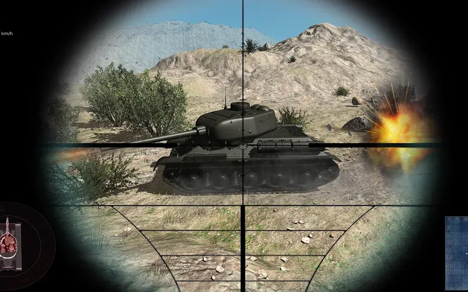 Взлом Real Tank Battle : War Machine (Реальное танковое сражение)  [МОД Unlimited Money] — последняя версия apk на Андроид screen 2