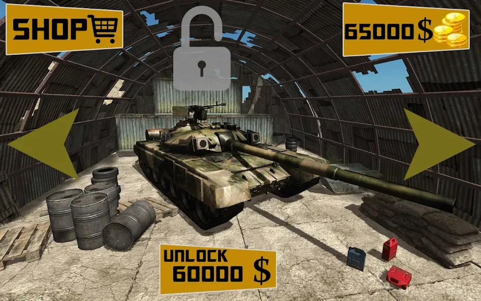 Взлом Real Tank Battle : War Machine (Реальное танковое сражение)  [МОД Unlimited Money] — последняя версия apk на Андроид screen 3