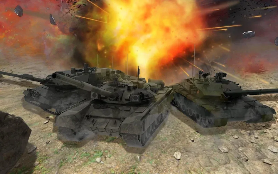 Взлом Real Tank Battle : War Machine (Реальное танковое сражение)  [МОД Unlimited Money] — последняя версия apk на Андроид screen 4