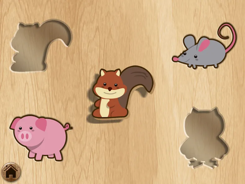 Скачать взлом Baby puzzles  [МОД Все открыто] — полная версия apk на Андроид screen 1