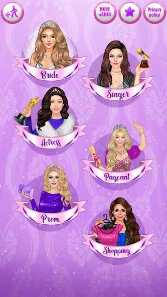 Взлом Dress Up Games  [МОД Много денег] — стабильная версия apk на Андроид screen 1