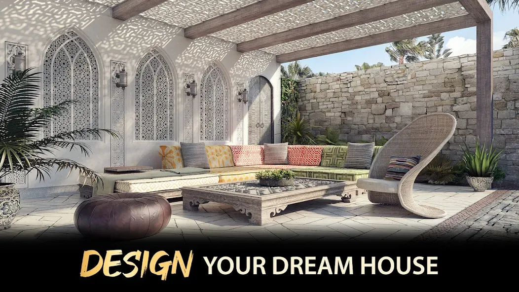 Скачать взломанную My Home Design: My House Games (Май Хоум Дизайн)  [МОД Mega Pack] — последняя версия apk на Андроид screen 1