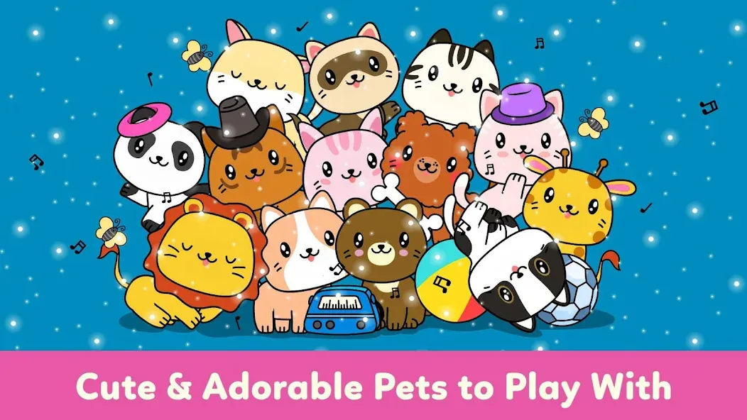 Взломанная Tizi Town — My Pet Daycare  [МОД Меню] — последняя версия apk на Андроид screen 1