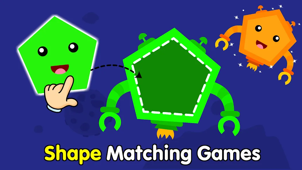 Скачать взломанную Shapes & Colors Games for Kids  [МОД Бесконечные монеты] — последняя версия apk на Андроид screen 2