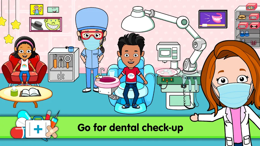 Взломанная My Hospital Town Doctor Games  [МОД Бесконечные деньги] — последняя версия apk на Андроид screen 3