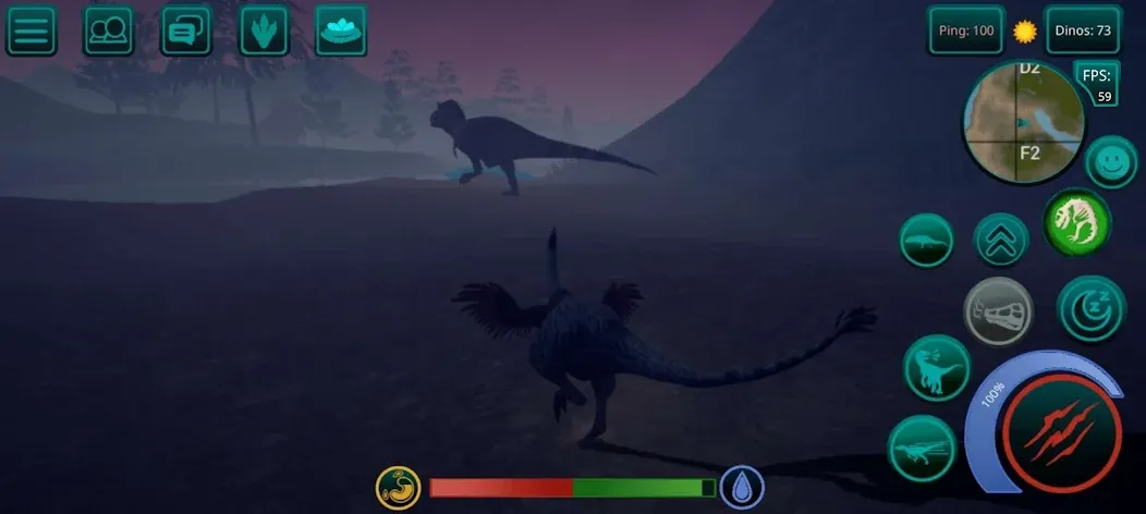 Взлом The Cursed Dinosaur Isle: Game  [МОД Меню] — стабильная версия apk на Андроид screen 5