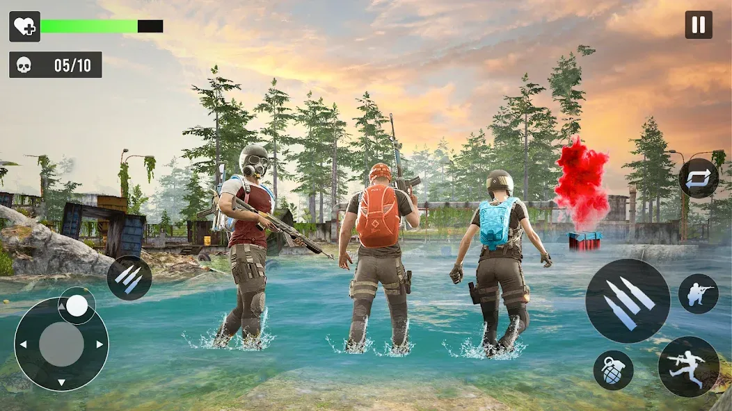 Скачать взлом Gun Games — FPS Shooting Games (ФПС офлайн игры по стрельбе из пистолета)  [МОД Все открыто] — стабильная версия apk на Андроид screen 4