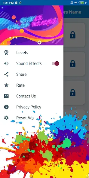 Скачать взломанную Guess the color game  [МОД Меню] — стабильная версия apk на Андроид screen 5
