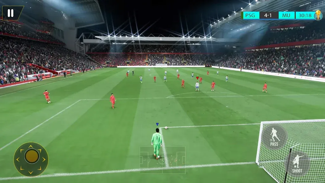 Взломанная World football 2024 offline  [МОД Бесконечные деньги] — стабильная версия apk на Андроид screen 3