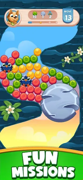 Взлом Farm Blast — Merge & Pop  [МОД Много монет] — стабильная версия apk на Андроид screen 1
