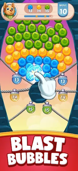 Взлом Farm Blast — Merge & Pop  [МОД Много монет] — стабильная версия apk на Андроид screen 2