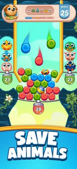 Взлом Farm Blast — Merge & Pop  [МОД Много монет] — стабильная версия apk на Андроид screen 4