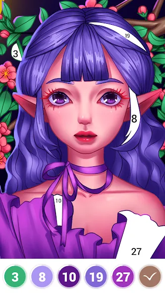 Скачать взлом Art Coloring — Color by Number  [МОД Menu] — полная версия apk на Андроид screen 1