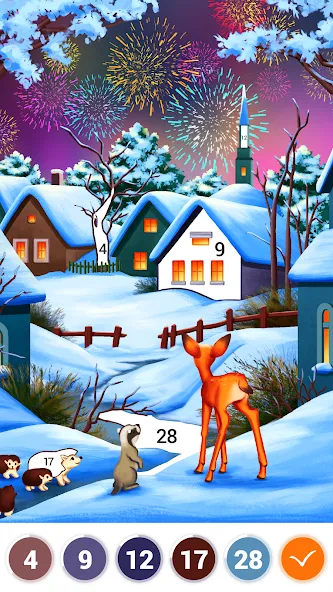 Скачать взлом Art Coloring — Color by Number  [МОД Menu] — полная версия apk на Андроид screen 2