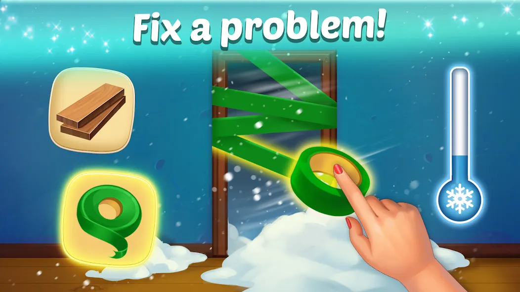 Скачать взломанную Family Hotel: love & match-3 (Фэмели Отель)  [МОД Mega Pack] — стабильная версия apk на Андроид screen 4