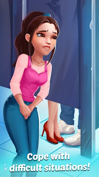 Скачать взлом Family Town: Match-3 Makeover (Фэмили Таун)  [МОД Unlimited Money] — последняя версия apk на Андроид screen 3