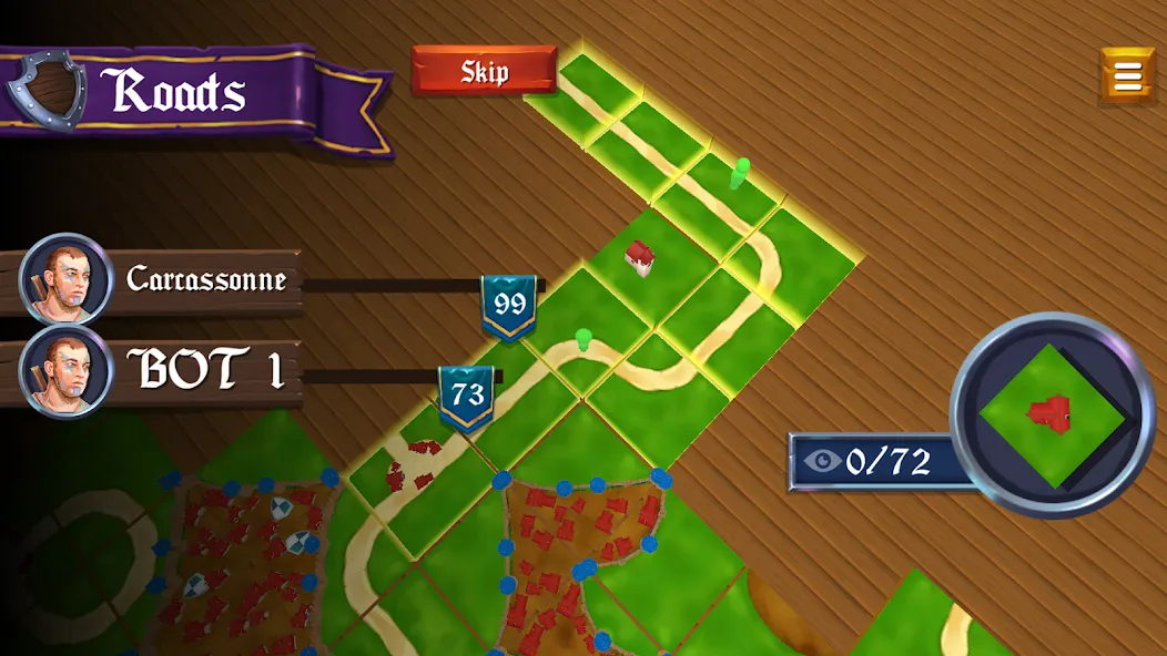 Скачать взлом War of Carcassonne board Games (Каркассон)  [МОД Много денег] — полная версия apk на Андроид screen 5