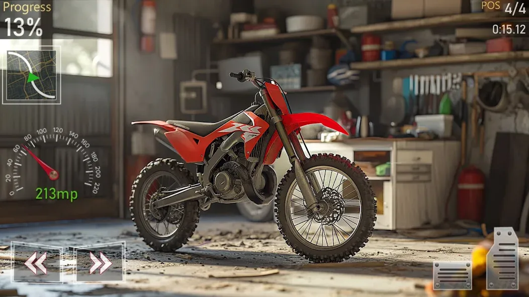 Взлом Motocross MX Dirt Bike Games  [МОД Unlocked] — стабильная версия apk на Андроид screen 1