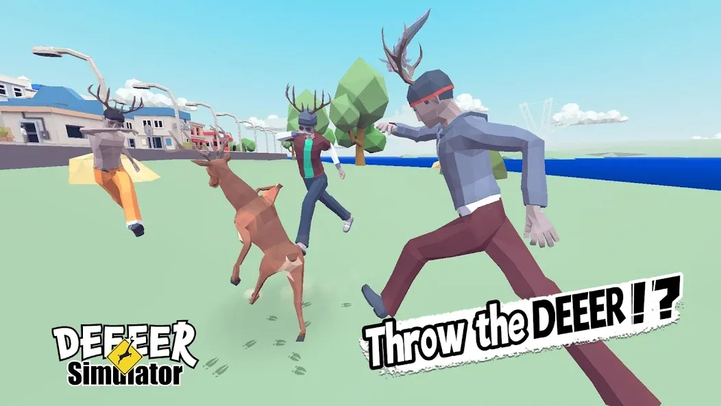 Взлом DEEEER Simulator: Modern World (ДИИИР Симулятор)  [МОД Unlimited Money] — последняя версия apk на Андроид screen 2