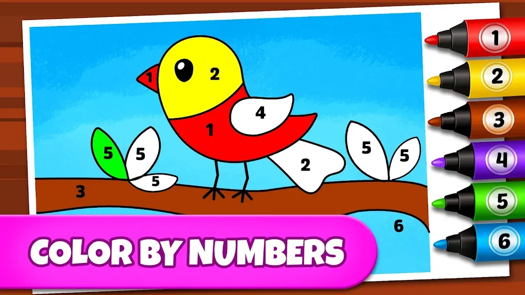 Скачать взлом Coloring Games: Color & Paint  [МОД Много денег] — стабильная версия apk на Андроид screen 5