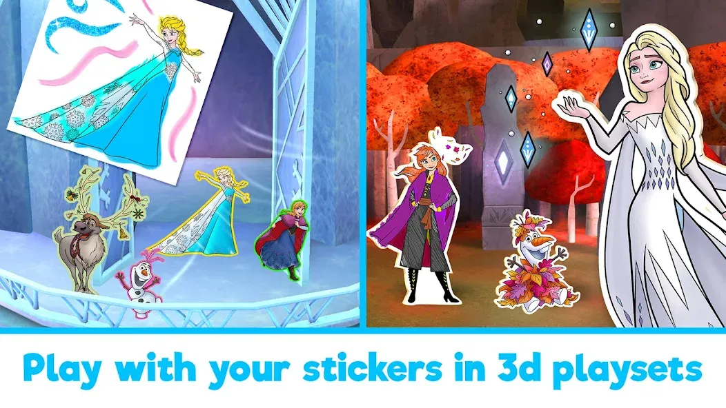 Скачать взлом Disney Coloring World (Дисней)  [МОД Меню] — последняя версия apk на Андроид screen 3