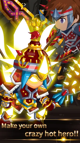 Взломанная +9 God Blessing Cash Knight  [МОД Все открыто] — стабильная версия apk на Андроид screen 3