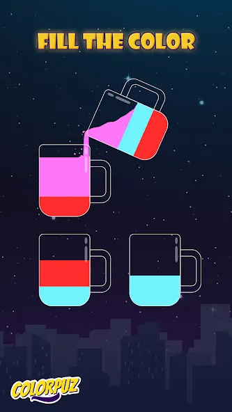 Скачать взлом Colorpuz — Water Sort Puzzle (Колорпаз)  [МОД Бесконечные деньги] — стабильная версия apk на Андроид screen 5