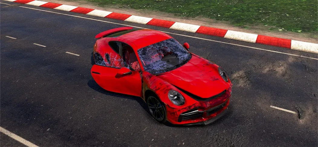 Скачать взломанную WDAMAGE: Car Crash (ВДАМАГЕ)  [МОД Unlocked] — последняя версия apk на Андроид screen 1