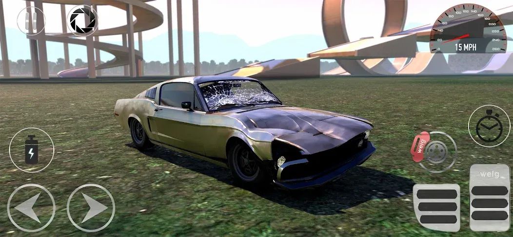 Скачать взломанную WDAMAGE: Car Crash (ВДАМАГЕ)  [МОД Unlocked] — последняя версия apk на Андроид screen 5