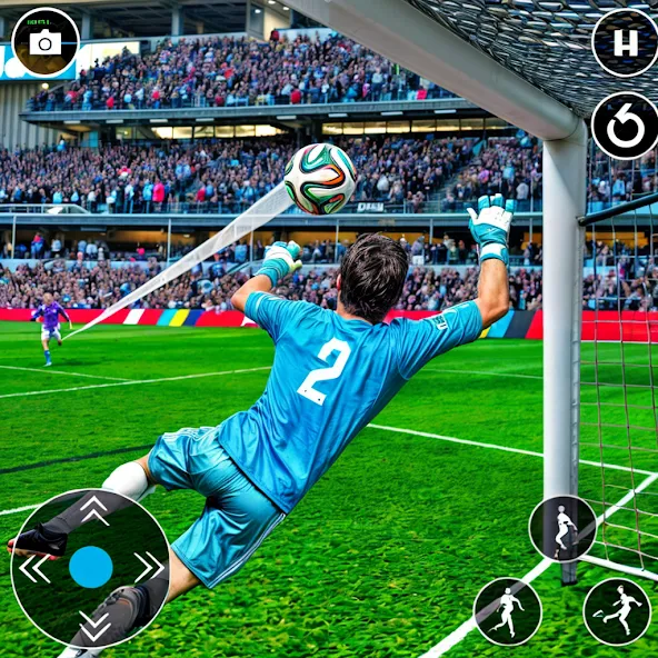 Взломанная Soccer Games Football 2022  [МОД Много денег] — стабильная версия apk на Андроид screen 1