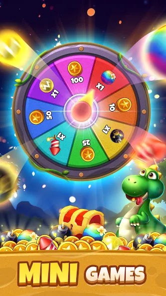 Взлом Bubble Shooter Primitive Eggs (Бабл Шутер Примитивные Яйца)  [МОД Меню] — стабильная версия apk на Андроид screen 1