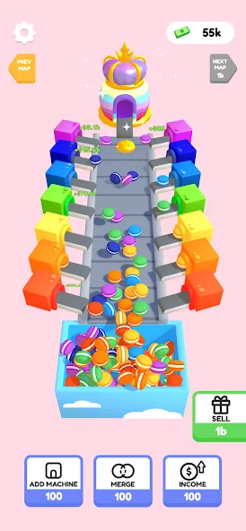 Взлом Dessert Factory Idle (Дизерт Фактори Айдл)  [МОД Unlimited Money] — последняя версия apk на Андроид screen 2