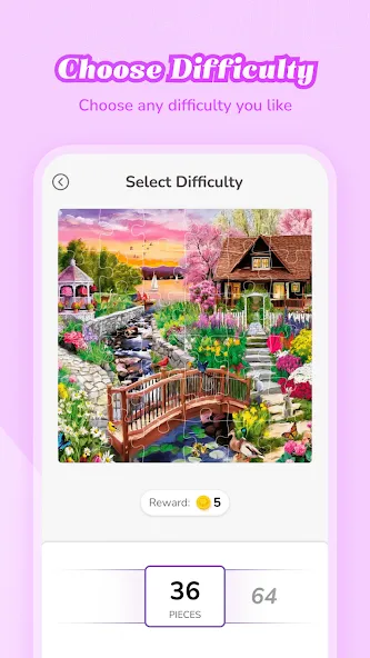 Взломанная Fantasy Jigsaw — HD Puzzle (Фэнтези Пазл)  [МОД Unlocked] — полная версия apk на Андроид screen 2