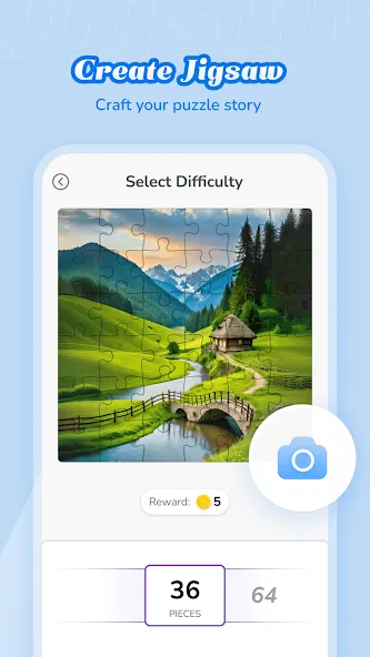 Взломанная Fantasy Jigsaw — HD Puzzle (Фэнтези Пазл)  [МОД Unlocked] — полная версия apk на Андроид screen 5