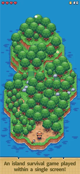 Скачать взлом Tiny  Island Survival  [МОД Unlimited Money] — последняя версия apk на Андроид screen 1