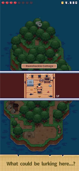 Скачать взлом Tiny  Island Survival  [МОД Unlimited Money] — последняя версия apk на Андроид screen 3