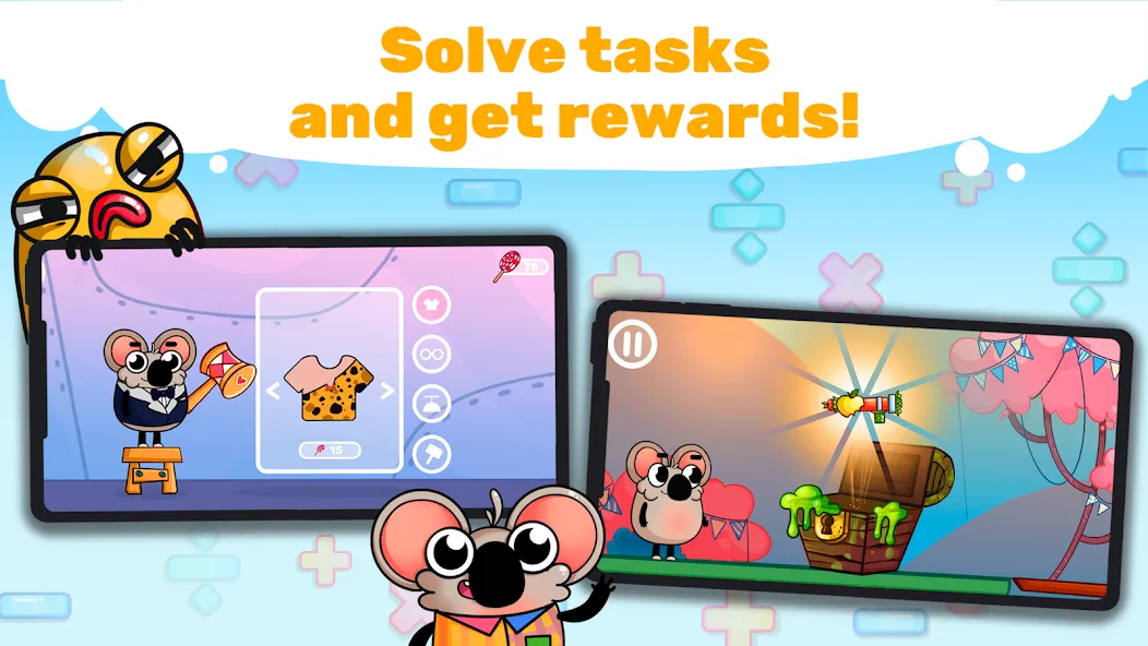 Взломанная Fun Math Facts: Games for Kids  [МОД Unlimited Money] — полная версия apk на Андроид screen 4