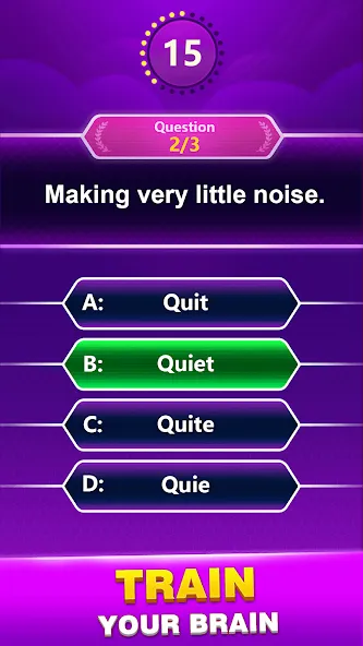 Взломанная Spelling Quiz — Word Trivia (Спеллинг Квиз)  [МОД Unlimited Money] — стабильная версия apk на Андроид screen 2