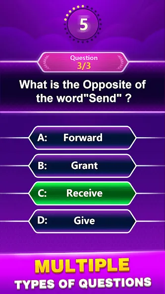 Взломанная Spelling Quiz — Word Trivia (Спеллинг Квиз)  [МОД Unlimited Money] — стабильная версия apk на Андроид screen 3