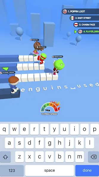 Взлом Type Sprint: Typing Games (Тайп Спринт)  [МОД Бесконечные монеты] — последняя версия apk на Андроид screen 1