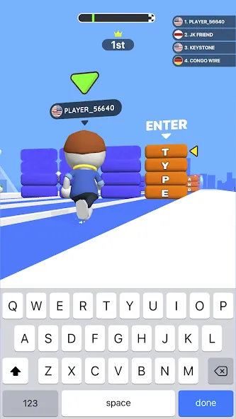Взлом Type Sprint: Typing Games (Тайп Спринт)  [МОД Бесконечные монеты] — последняя версия apk на Андроид screen 3