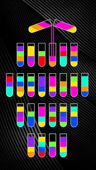 Взломанная SortPuz 3D: Water Color Sort (СортПаз 3Д)  [МОД Бесконечные монеты] — стабильная версия apk на Андроид screen 2